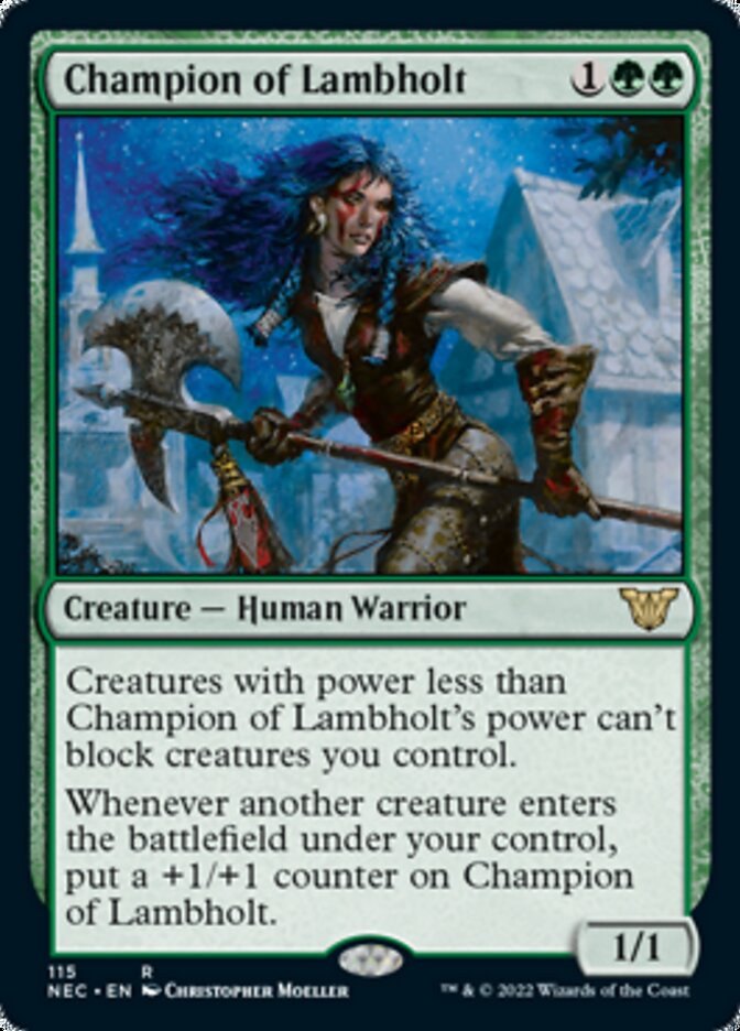 Champion of Lambholt [Kamigawa: Neon Dynasty Commander] | Devastation Store