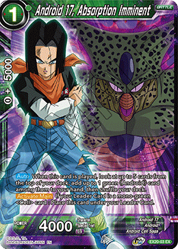 Android 17, Absorption Imminent (EX20-03) [Ultimate Deck 2022] | Devastation Store