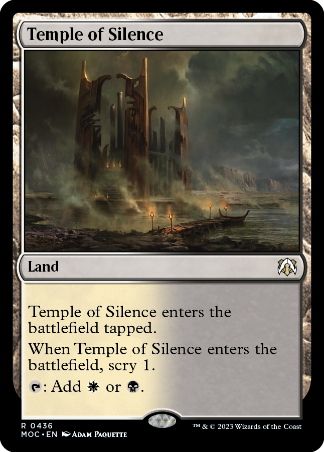 Temple of Silence [March of the Machine Commander] | Devastation Store