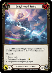 Enlightened Strike [WTR159-M] Alpha Print Rainbow Foil - Devastation Store | Devastation Store