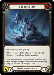 Life for a Life (Red) [ARC164] Unlimited Edition Rainbow Foil - Devastation Store | Devastation Store