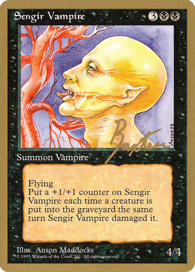 Sengir Vampire (George Baxter) [Pro Tour Collector Set] | Devastation Store