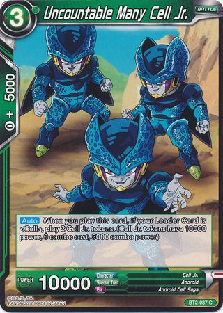 Uncountable Many Cell Jr. [BT2-087] | Devastation Store