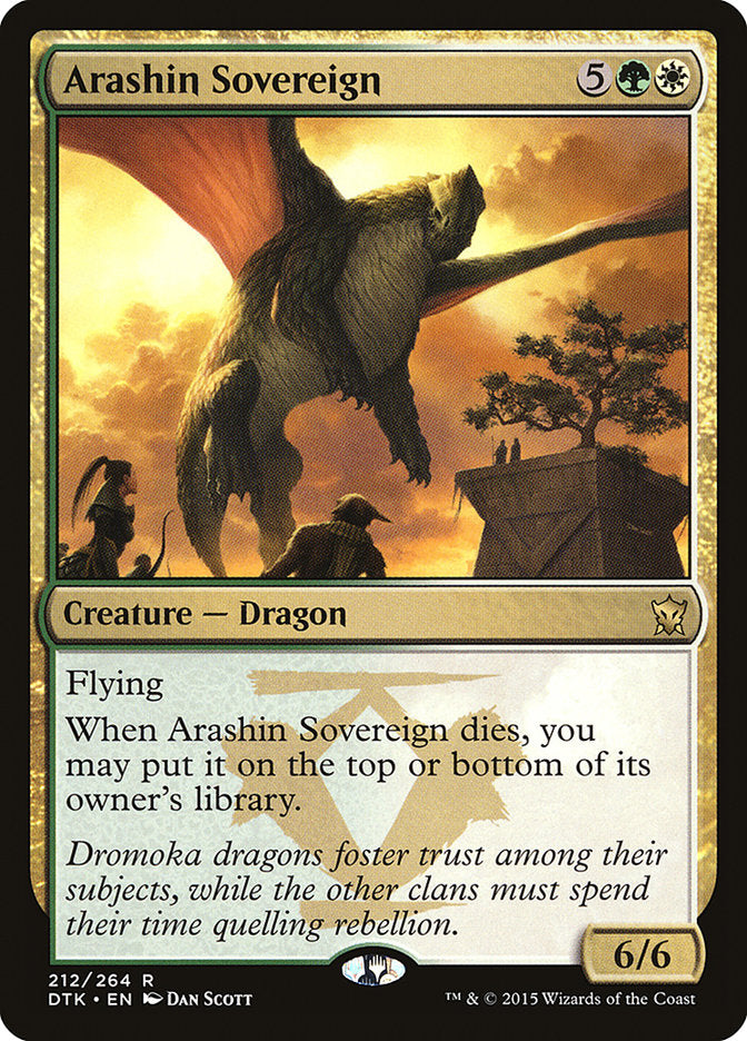 Arashin Sovereign [Dragons of Tarkir] | Devastation Store