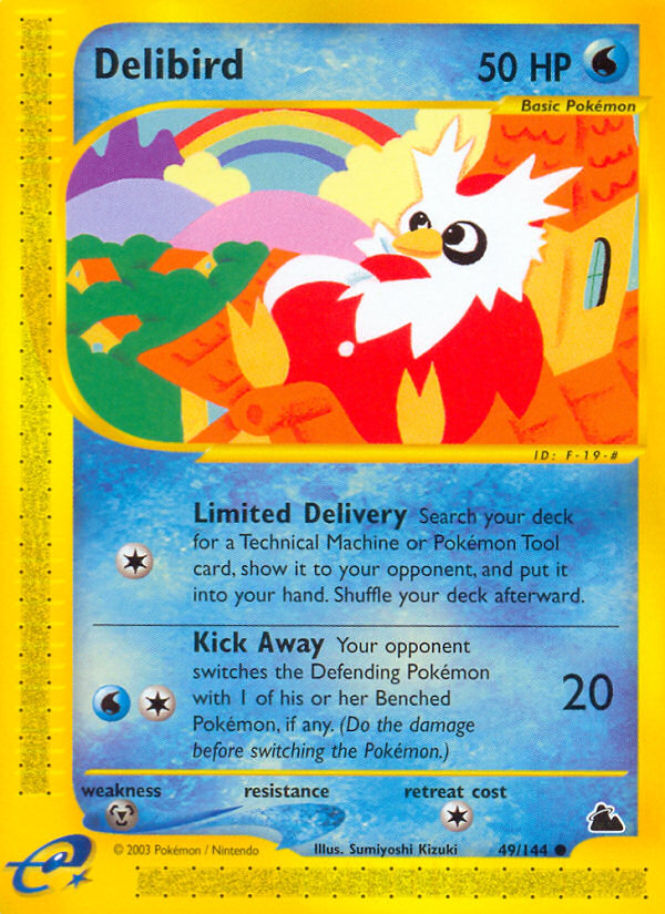 Delibird (49/144) [Skyridge] | Devastation Store