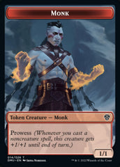 Soldier // Monk Double-sided Token [Dominaria United Tokens] | Devastation Store