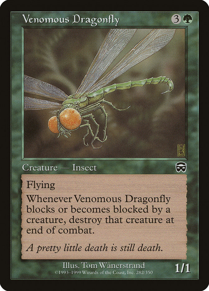 Venomous Dragonfly [Mercadian Masques] - Devastation Store | Devastation Store