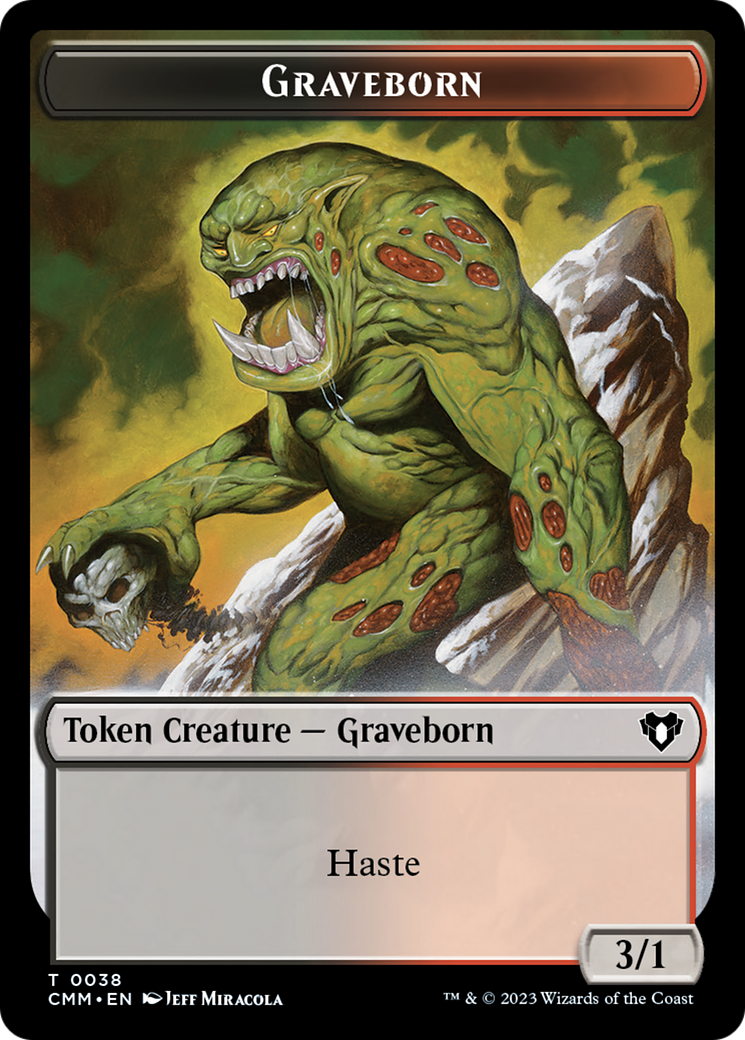 Thopter // Graveborn Double-Sided Token [Commander Masters Tokens] | Devastation Store