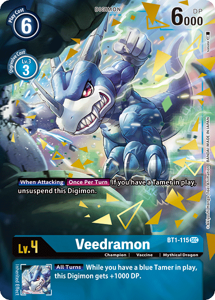 Veedramon [BT1-115] (Alternate Art) [Release Special Booster Ver.1.0] | Devastation Store