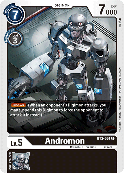 Andromon [BT2-061] [Release Special Booster Ver.1.0] | Devastation Store