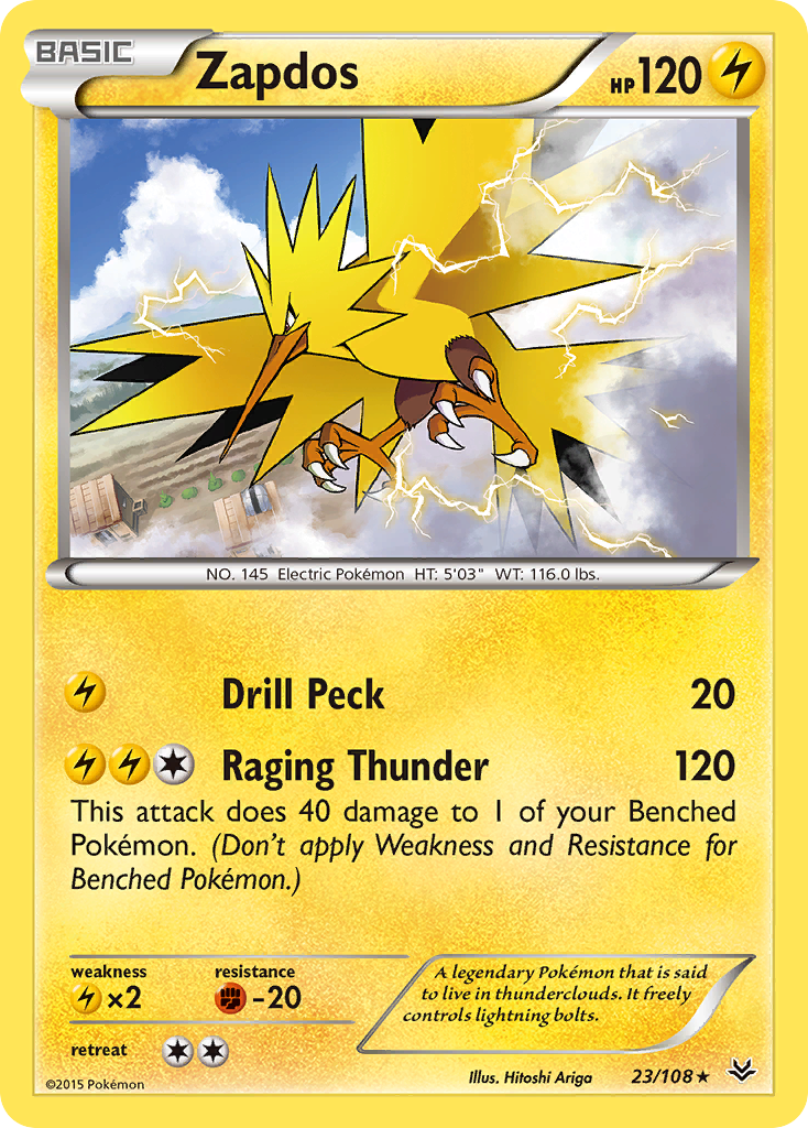 Zapdos (23/108) [XY: Roaring Skies] | Devastation Store