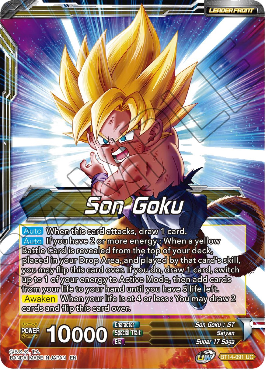 Son Goku // SS4 Son Goku, Returned from Hell (BT14-091) [Cross Spirits Prerelease Promos] | Devastation Store