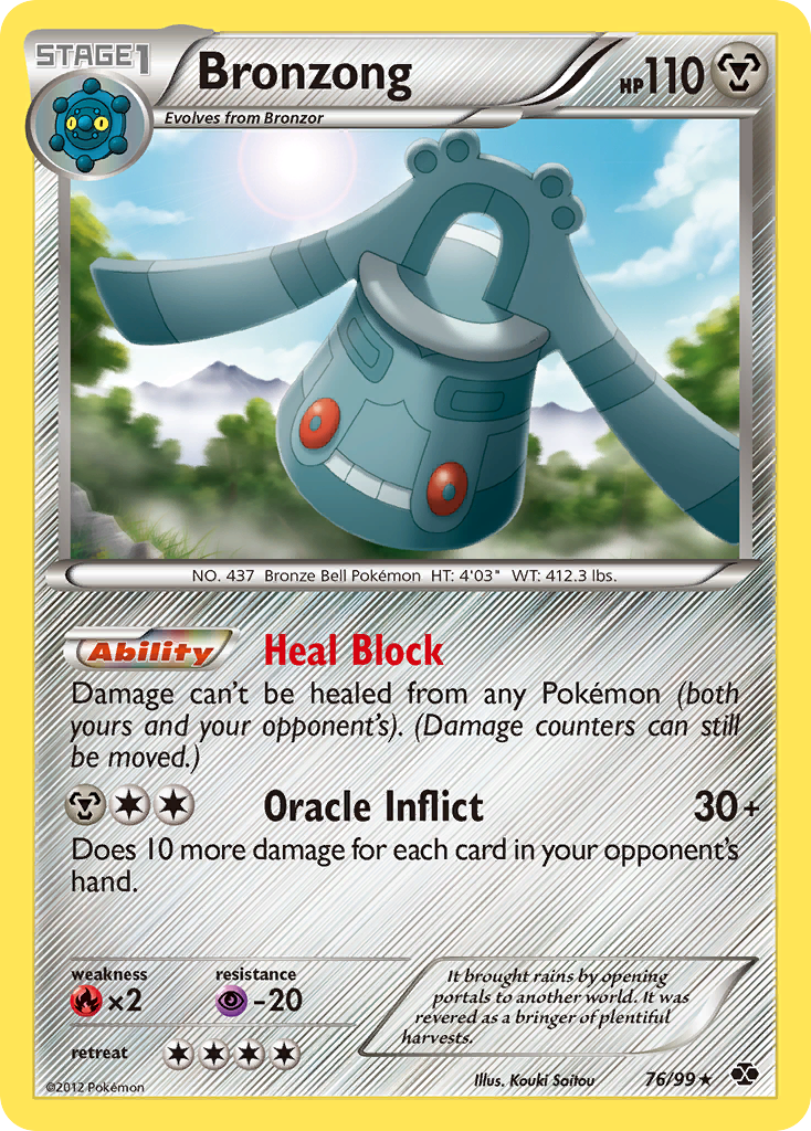 Bronzong (76/99) [Black & White: Next Destinies] | Devastation Store