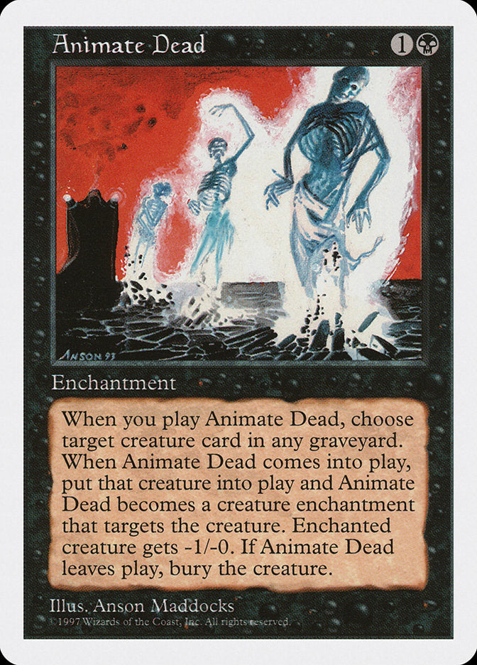 Animate Dead [Fifth Edition] - Devastation Store | Devastation Store