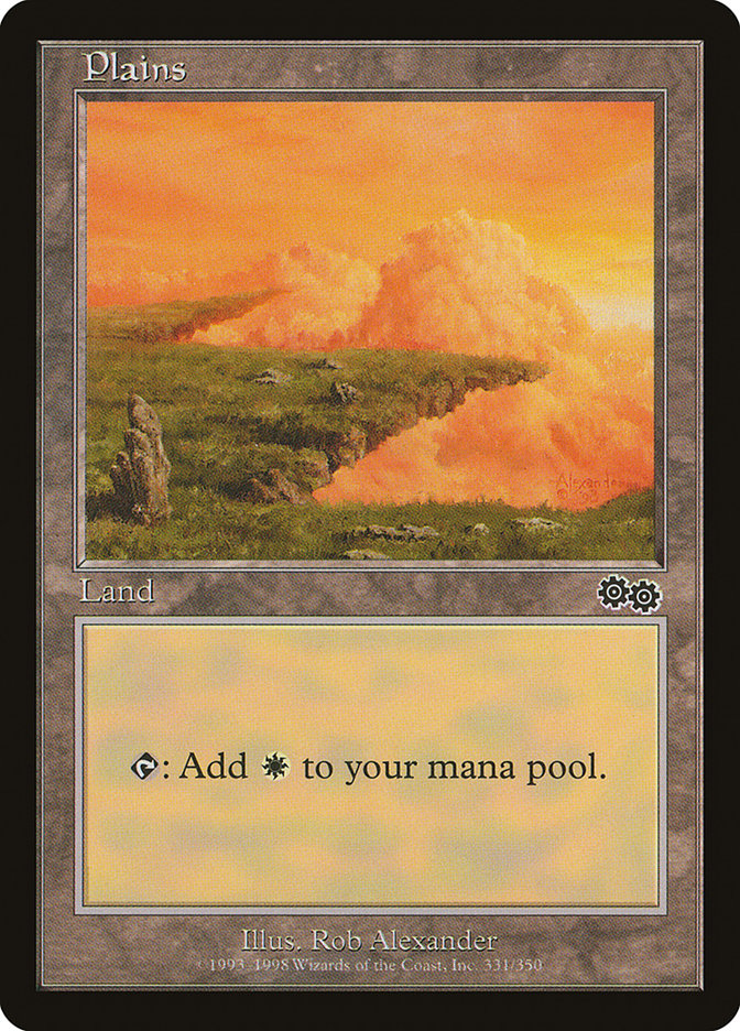 Plains (331) [Urza's Saga] | Devastation Store