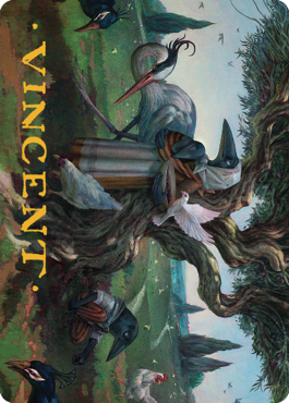 Kindred Discovery Art Card (Gold-Stamped Signature) [Commander Legends: Battle for Baldur's Gate Art Series] | Devastation Store