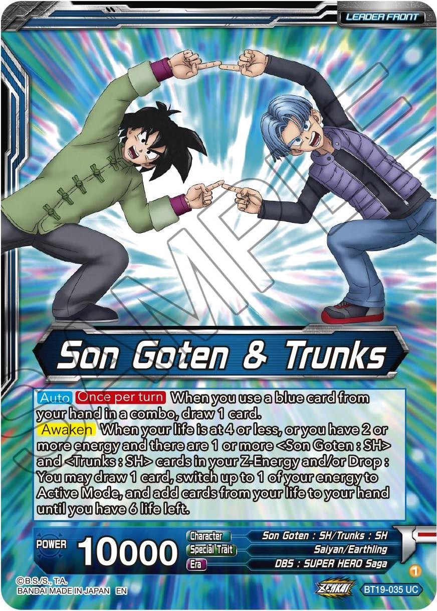 Son Goten & Trunks // Gotenks, Fusion Hiccup (BT19-035) [Fighter's Ambition] | Devastation Store