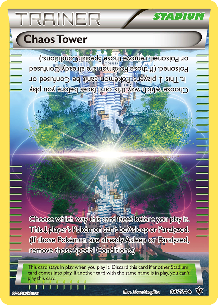 Chaos Tower (94/124) [XY: Fates Collide] | Devastation Store