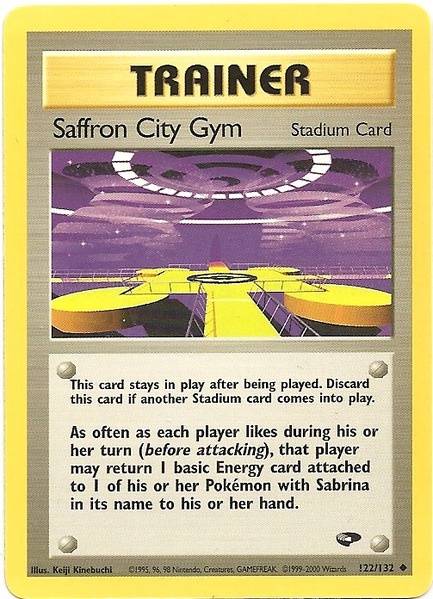 Saffron City Gym (122/132) [Gym Challenge Unlimited] | Devastation Store