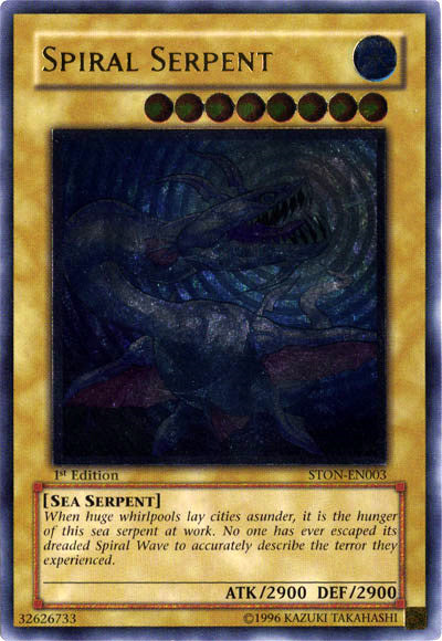 Spiral Serpent [STON-EN003] Ultimate Rare | Devastation Store