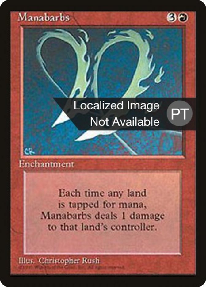 Manabarbs [Fourth Edition (Foreign Black Border)] | Devastation Store