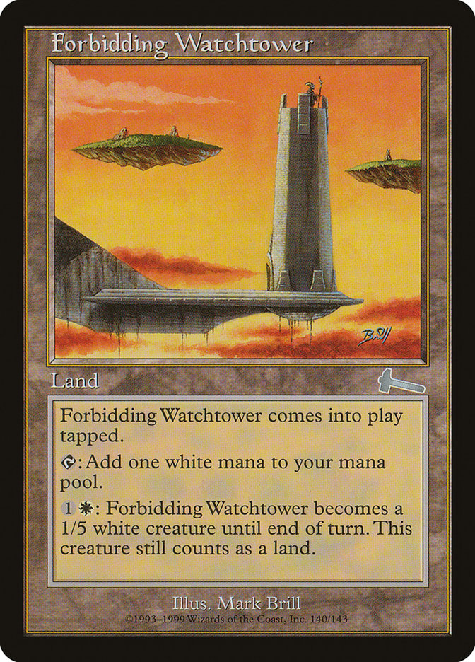 Forbidding Watchtower [Urza's Legacy] | Devastation Store