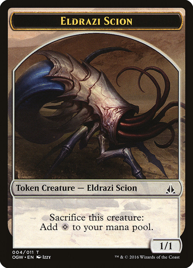 Eldrazi Scion (004/011) [Oath of the Gatewatch Tokens] | Devastation Store