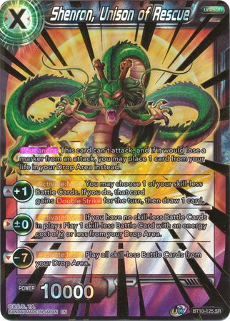 Shenron, Unison of Rescue (BT10-125) [Rise of the Unison Warrior 2nd Edition] | Devastation Store