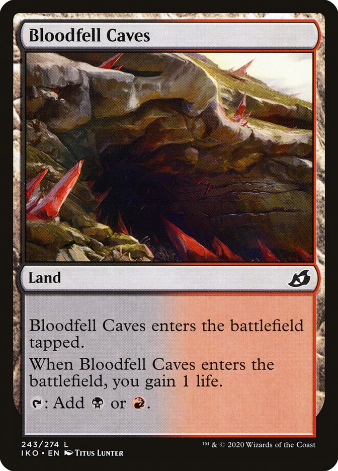 Bloodfell Caves [Ikoria: Lair of Behemoths] | Devastation Store