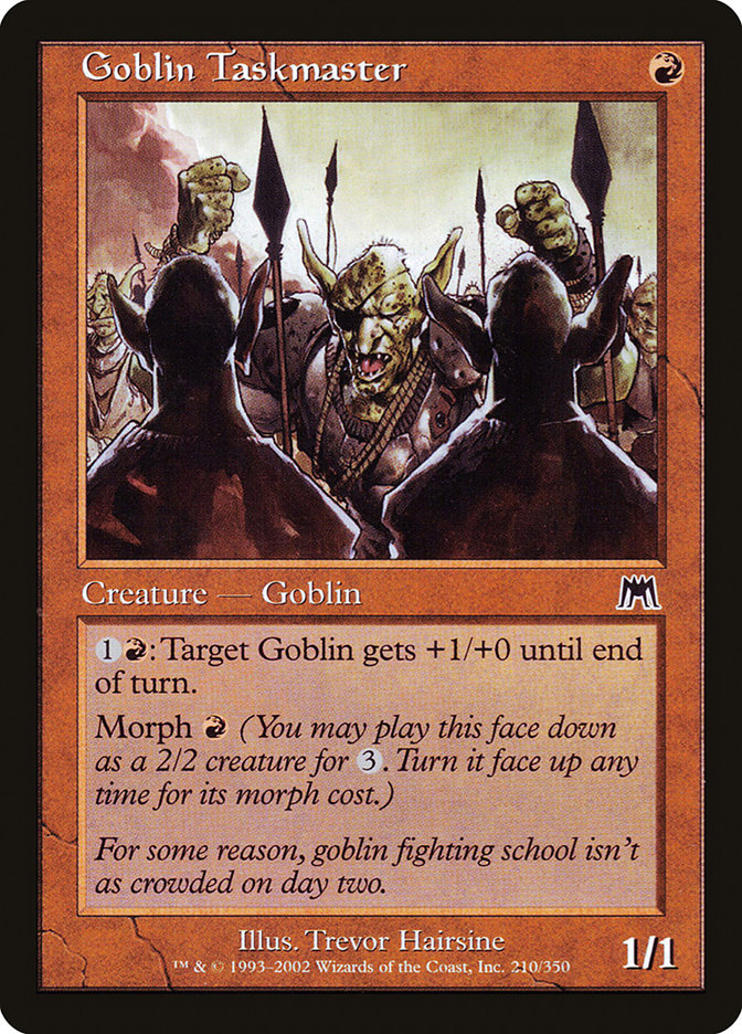 Goblin Taskmaster [Onslaught] | Devastation Store