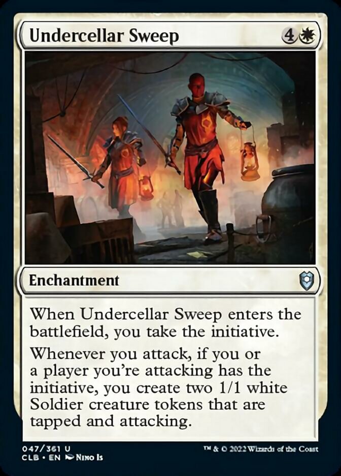 Undercellar Sweep [Commander Legends: Battle for Baldur's Gate] | Devastation Store