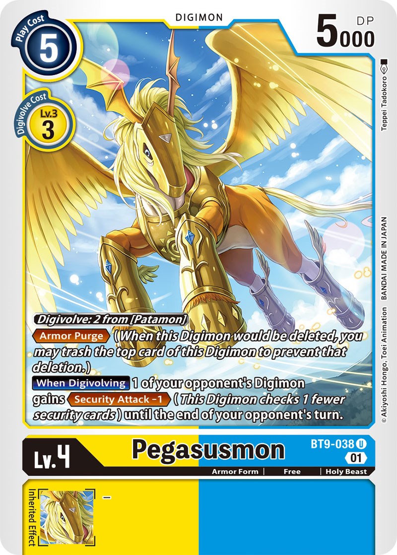 Pegasusmon [BT9-038] [X Record] | Devastation Store