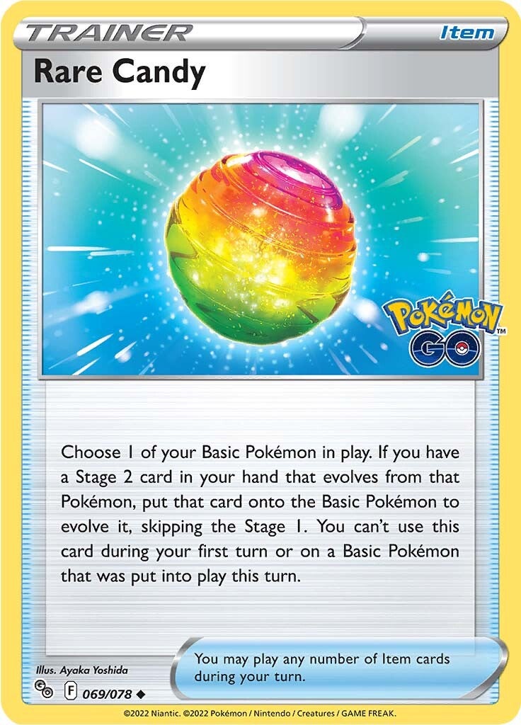 Rare Candy (069/078) [Pokémon GO] | Devastation Store