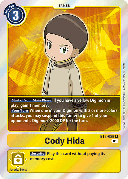 Cody Hida [BT8-089] [New Awakening] | Devastation Store