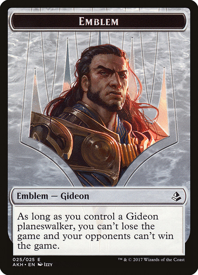Gideon of the Trials Emblem [Amonkhet Tokens] | Devastation Store