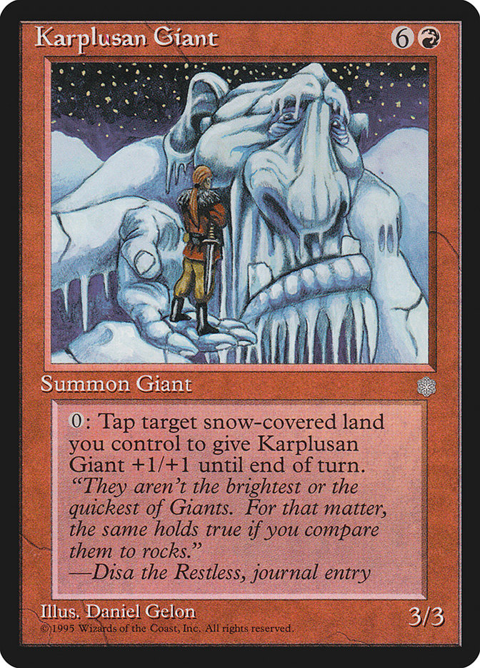 Karplusan Giant [Ice Age] | Devastation Store
