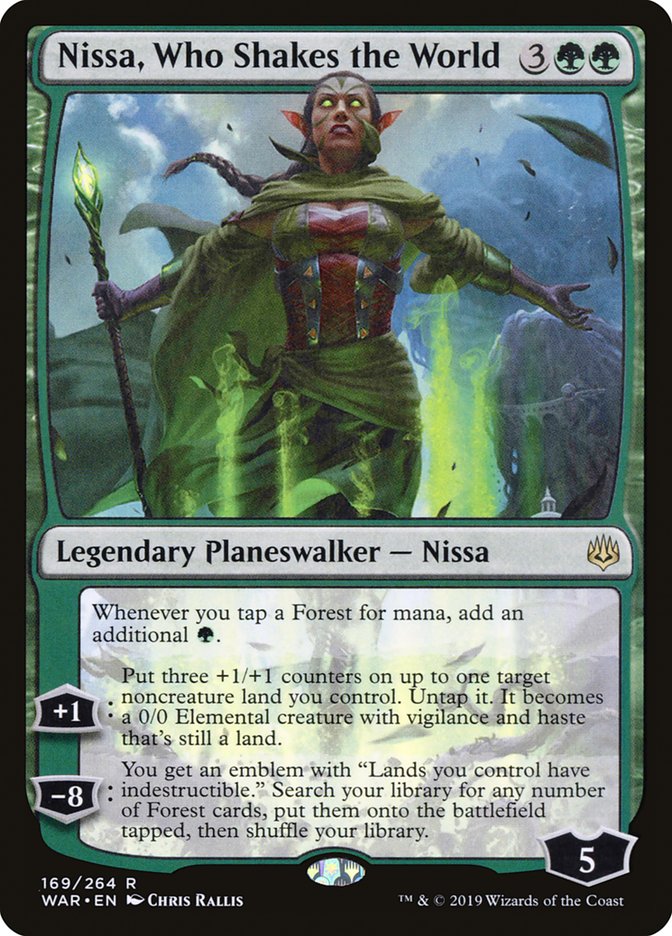Nissa, Who Shakes the World [War of the Spark] | Devastation Store