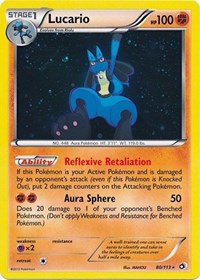 Lucario (80/113) (Cosmos Holo) [Black & White: Legendary Treasures] | Devastation Store