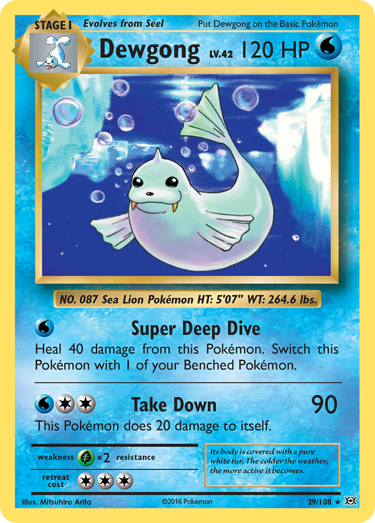 Dewgong (29/108) [XY: Evolutions] | Devastation Store