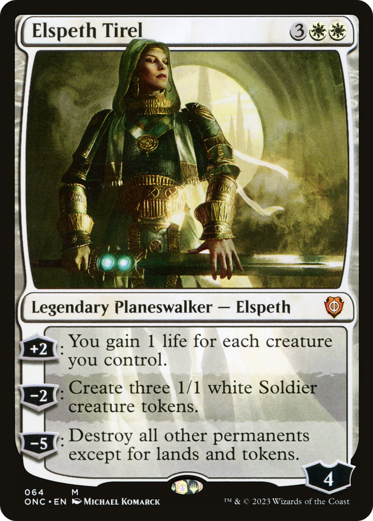 Elspeth Tirel [Phyrexia: All Will Be One Commander] | Devastation Store