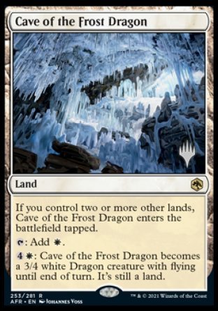 Cave of the Frost Dragon (Promo Pack) [Dungeons & Dragons: Adventures in the Forgotten Realms Promos] | Devastation Store