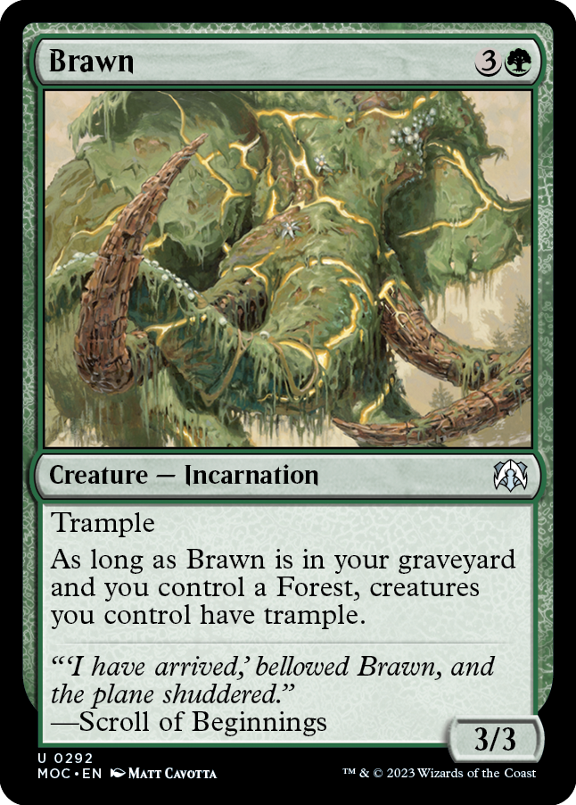 Brawn [March of the Machine Commander] | Devastation Store