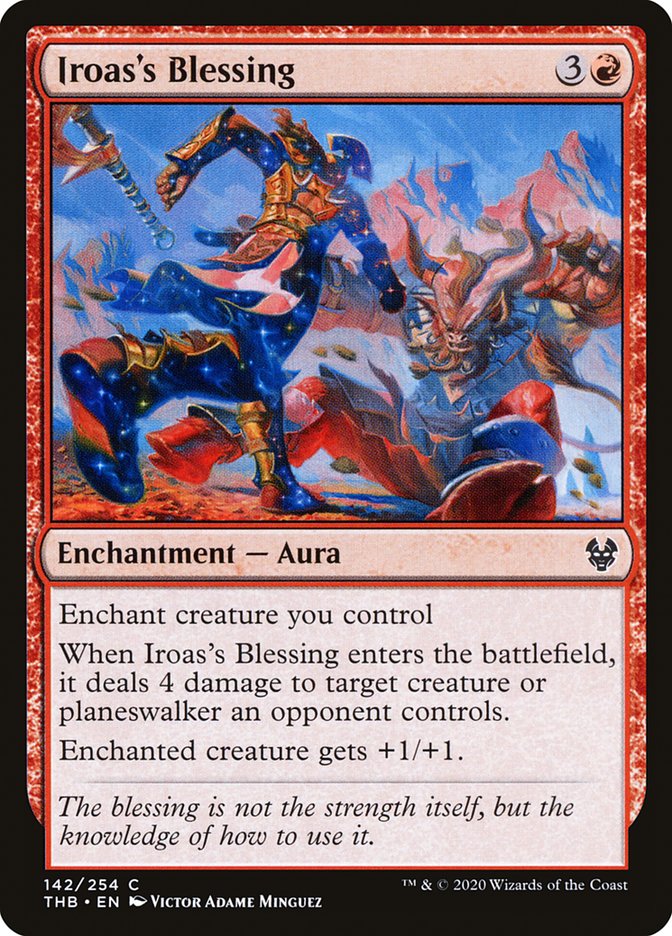 Iroas's Blessing [Theros Beyond Death] | Devastation Store