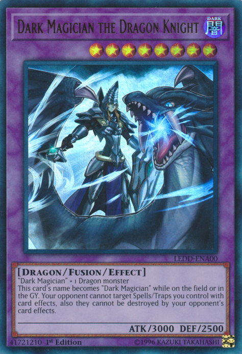 Dark Magician the Dragon Knight [LEDD-ENA00] Ultra Rare | Devastation Store
