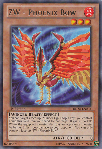 ZW - Phoenix Bow [REDU-EN003] Rare | Devastation Store