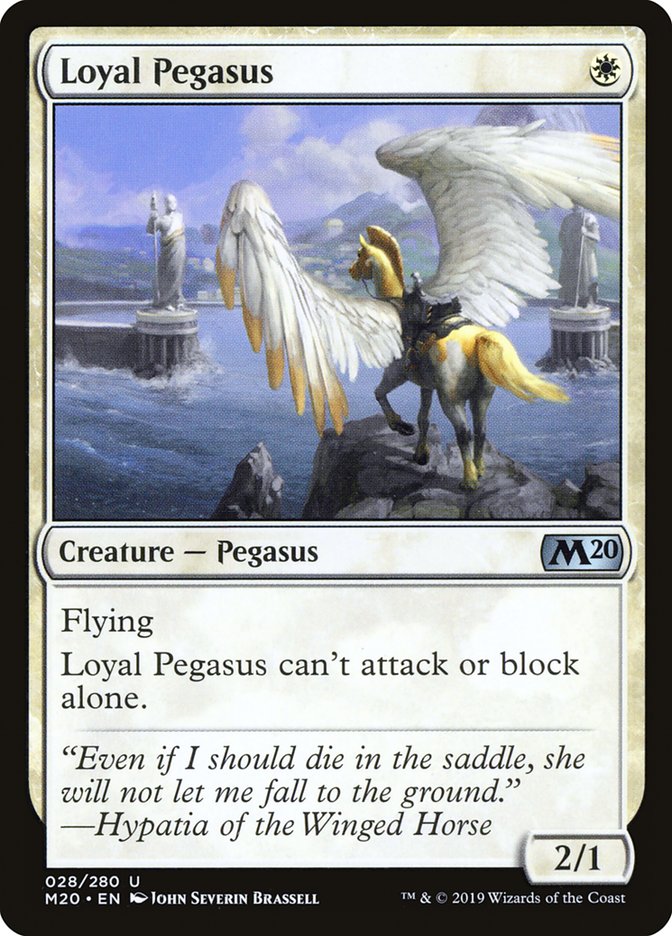 Loyal Pegasus [Core Set 2020] | Devastation Store