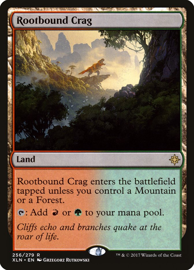 Rootbound Crag [Ixalan] | Devastation Store