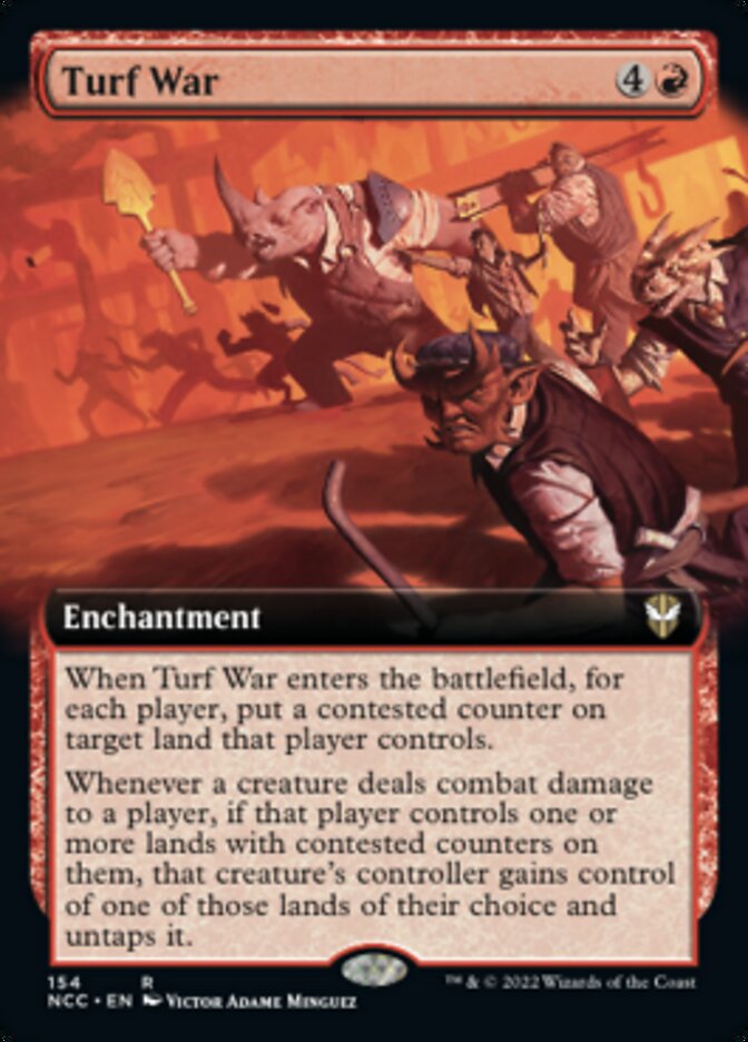 Turf War (Extended Art) [Streets of New Capenna Commander] | Devastation Store