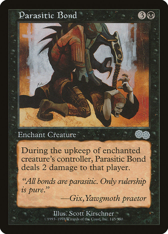 Parasitic Bond [Urza's Saga] - Devastation Store | Devastation Store