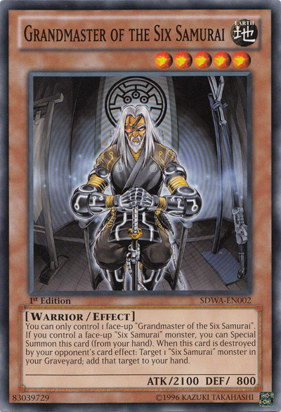Grandmaster of the Six Samurai [SDWA-EN002] Common | Devastation Store